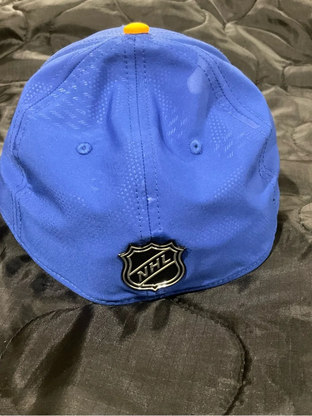 Fanatics Buffalo Sabres Royal Blue and Gold NHL Authentic Pro Hat - Picture 5 of 12
